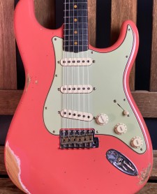 Fender Custom Shop 59 Stratocaster Heavy Relic Faded Aged Tahitian Coral